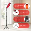 12W 75 LEDs Red Light Therapy Panel 660/850nm Dual Wavelength