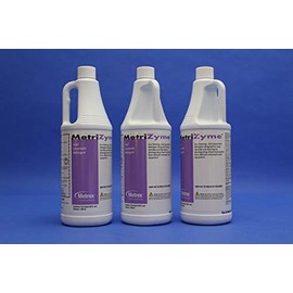 Metrex 10-4005 MetriZyme Dual-Enzymatic Detergent, 1 quart Capacity (Pack of 4)