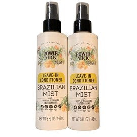 Power Stick for Her Leave-In Conditioner, Brazilian Mist, 5 fl oz, Notes of Pistachio and Salted Caramel, Pack of 3