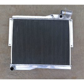 3 Rows Full Aluminum Radiator + Fan for 1977-1980 MG MGB GT/Roadster 1.8L 110 Engine