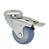Wagner 23355001 Soft Swivel Castor with Back Hole Eco Diameter