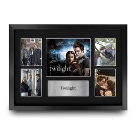 HWC Trading Twilight 1 Gifts Printed Signed Autograph Display Display for Fans of Movie Memorabilia - A3 Framed