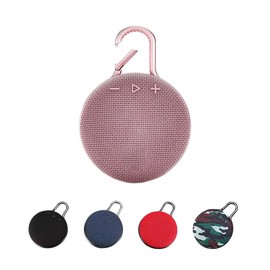 Portable bluetooth speaker, compact size, powerful sound wireless bluetooth speaker, perfect for going out to explore and outdoor activities small speaker Audio Android - Color: Blue