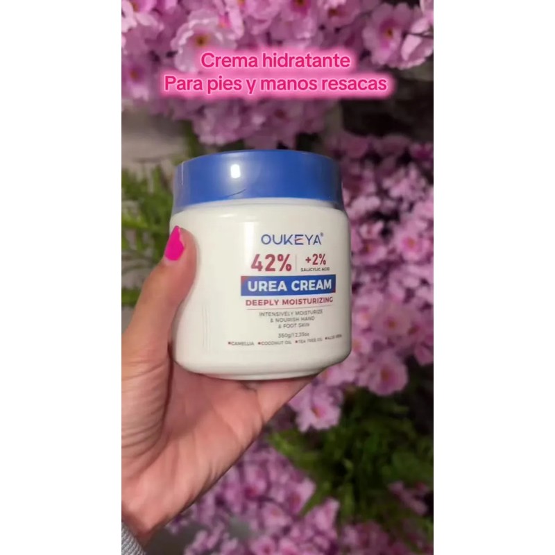 Crema Con Urea Oukeya42% Y Ácido Salicílico 2% Reparadora