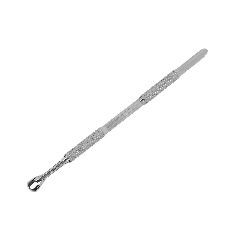 Cuticle Pusher Dual Sided Stainless Steel Slip Resistant Manicure Pedicure