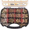 VIGRUE 250pcs Grade 8.8 Metric Bolts and Nuts Assortment Kit,