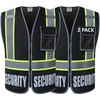 HATAUNKI Security Vest for Men Women Reflective Safety Vest with