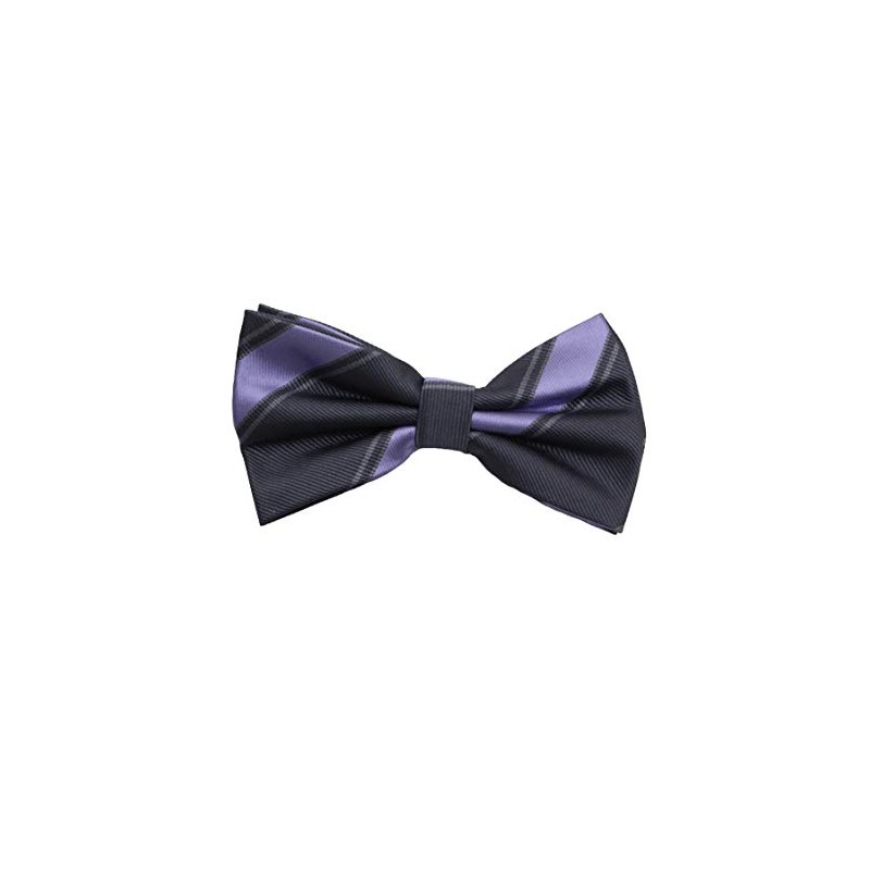 Fabio Farini - Elegant striped men's bow tie cross ties