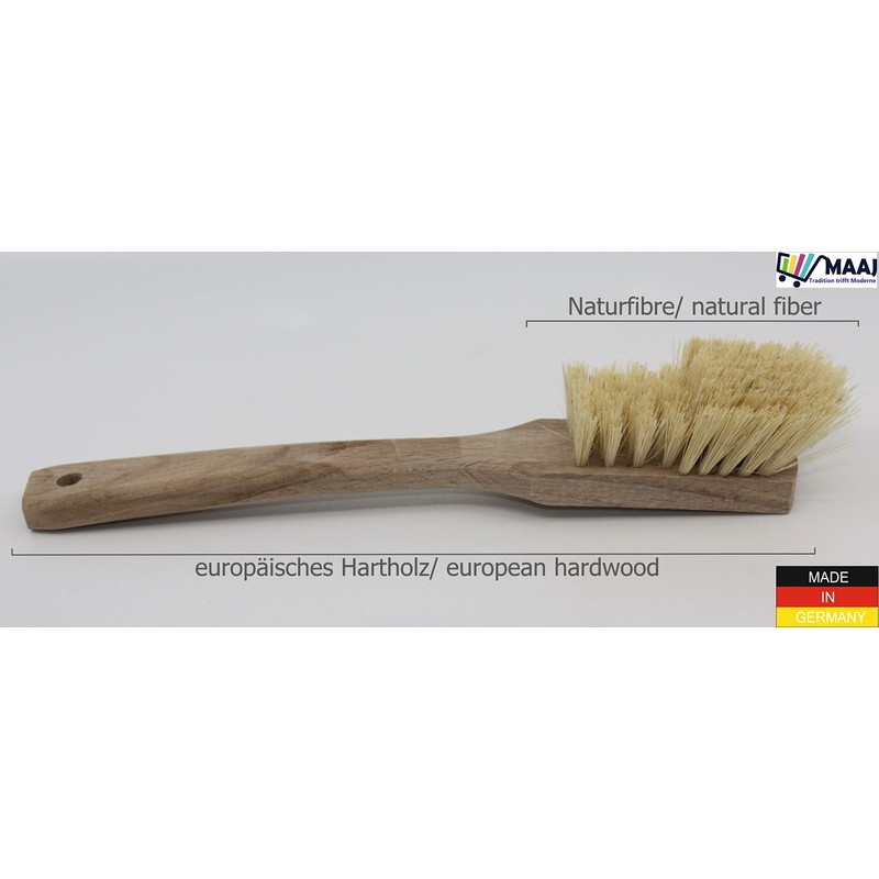 MAAJ Horseshoe Brush/Climbing Shirt Brush with Natural Fibres – Made