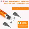 JRready ST5280 2PCS P-D120 Replacement Tips for DAP-D120 Ejector Rod