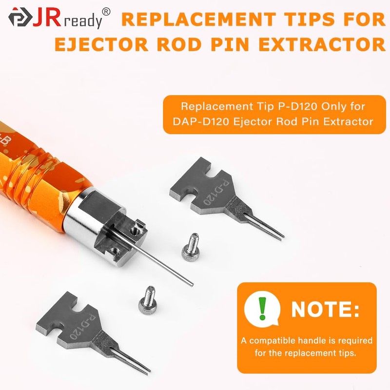 JRready ST5280 2PCS P-D120 Replacement Tips for DAP-D120 Ejector Rod