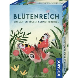 Kosmos 6848907 Blütenreich - A Garden Full of Butterflies, Card Game for the Family from 10 Years for 2-5 People