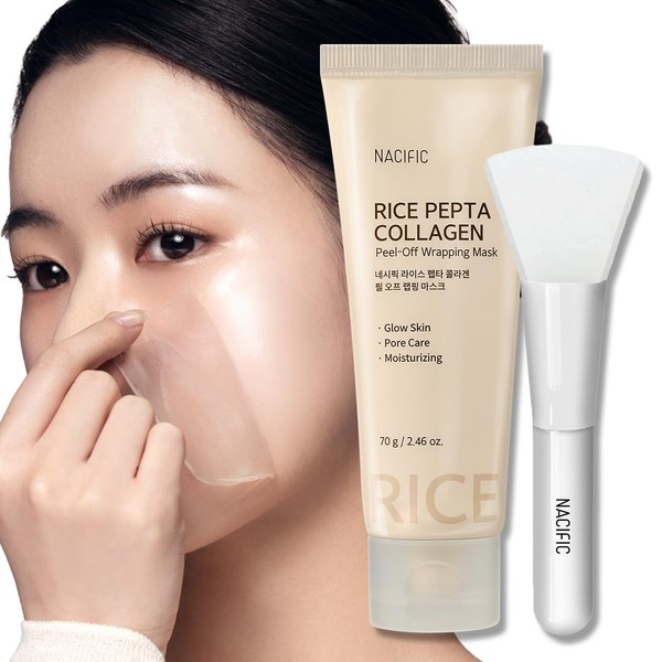 NACIFIC NACIFIC Rice Pepta Collagen Peel-Off Wrapping Mask 2.46oz 70g