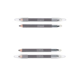 COVERGIRL Perfect Blend Eyeliner Pencil, Charcoal 105, 0.03 Fl Oz, 2 Count