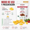 Berberina De 300 Cápsulas Blandas De 500mg *4 Pure Berberine