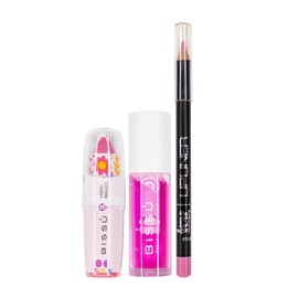 Labial Magico Bissu con Manteca de Karite + Brillo Labial Magico con Aroma + Delineador IVY | Libre de Crueldad Animal y Parabenos (SANDIA)