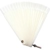 50 Nail Color Swatches Nail Art Display Ivory White Plastic