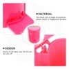 CHILDWEET Mini Trash Can Lid Swing Lid Bin for Car
