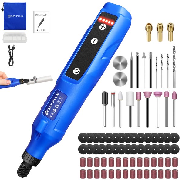 3.7V Rotary Tool Cordless, Rotary Tool Kit with 80 Accessories
