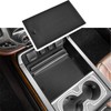 TACOBRO Center Console Organizer Compartment Cover Compatible with 2014-2018 Sierra/Silverado