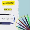 Online magiXX, 6 x Fun Boys Erasable Gel Pens, Blue