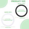 2 Set 110 mm O-Ring Seal Washer, Sink Plug Rubber