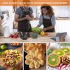AQEENURA Tortilla Pan Set - Nonstick Large Taco Shell Bowl,