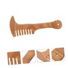 Beavorty Highly Functional Massage Comb Natural Green Sandalwood Perfect for