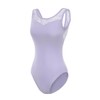 (Small, Lilac) - ModLatBal Women and Grils Lace Tank Leotards