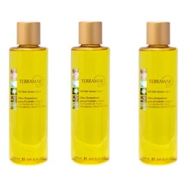 3 Pzs Aceite Para Cabello 3 En 1 Óleo Terramar 98 Ml