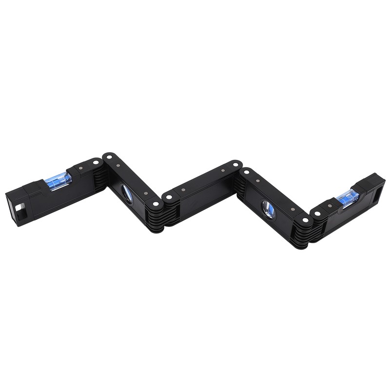 Folding Level Ruler Aluminum Alloy 4 Bubble Multifunction Multi Angle
