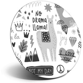 Destination Vinyl ltd Magnet for Refrigerator, Fridge BW - Love Garden Flowers Cute Fun for Office, Cabinet and Whiteboard, Magnetic Stickers, 37986