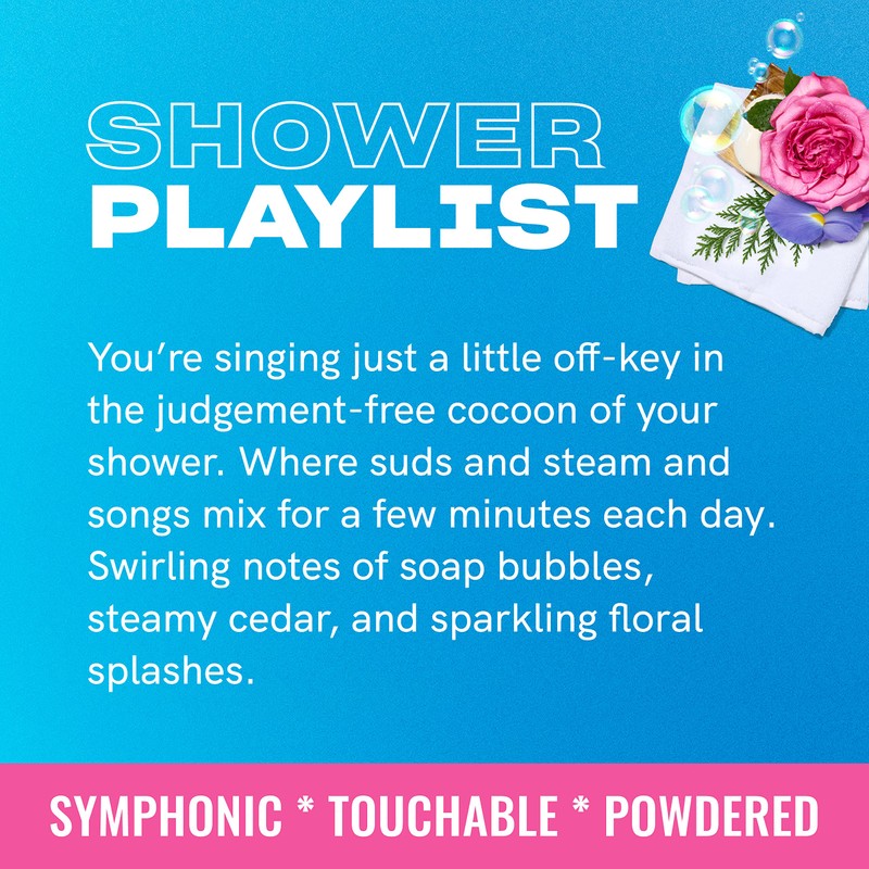 Friday Collective Shower Playlist Candle, Fresh & Clean Scented, Made