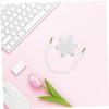 NOLITOY Hexangular Earphone Splitter Adapter Way Audio Connector for Music