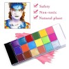 Kit Completo De Maquillaje Acuarela Para Rostro Y Cuerpo