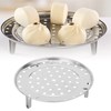 Multifunctional Steamer Rack, Stainless Steel Steaming Rack Steam Tray with