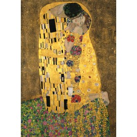Clementoni 39790 Museum Collection-The Kiss-1000 Pieces Adult Art, Puzzle Pictures, Famous Paintings, Made in Italy, Multicoloured