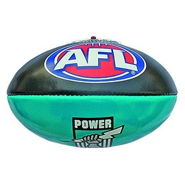 Port Adelaide Power AFL Footy 20cm PVC Football