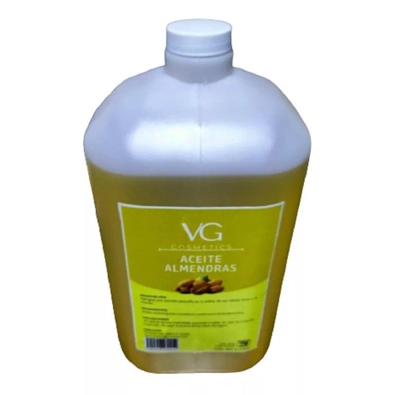 VGCOSMETICS Aceite Masajes Almendras Corporal Spa Profesional 4 Litros