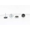 MO-Werkzeughandel ® Pack of 16 Felt Furniture Gliders, Diameter 18