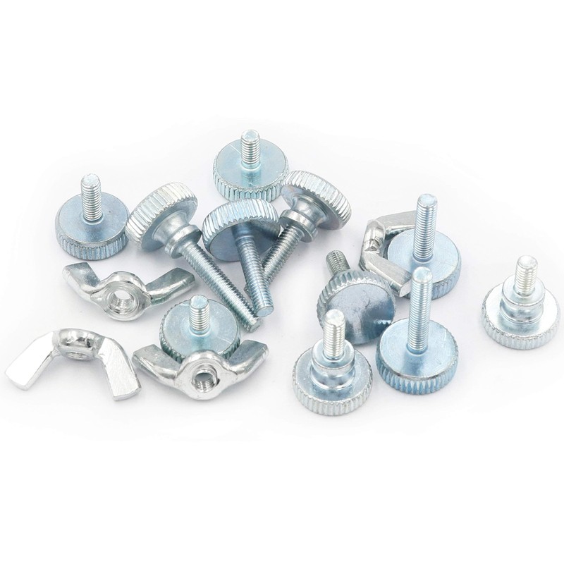 LBY - Tornillo de mano moleteado de una sola capa