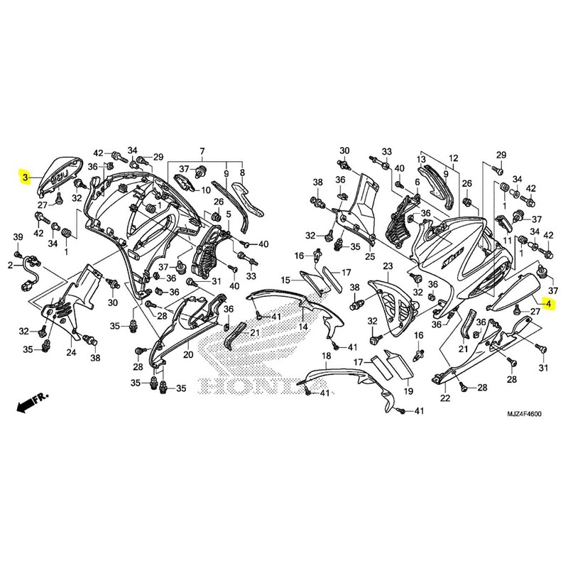 Generic OEM Left & Right Hand Side Engine Guard Engine