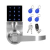 Electronic Keyless Door Lock, Keyless Entry with Touchscreen, Key Fobs,