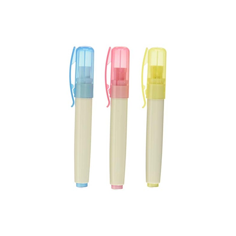 Myzox CH-SET Chalk Holder, White, Red, Yellow, Set of 3