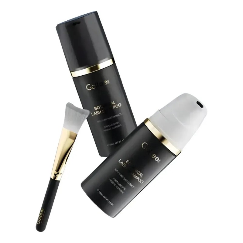 Lash Shampoo Espuma Gollee Limpieza Extensiones Pestañas 100ml Hipoalergénico