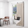 2PCS AONAYIOA Adjustable Roller Sliding Barn Door Bottom Floor Guide,