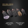 SPTA 5Pcs Car Detail Drill Brush Attachment Head Set for