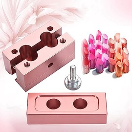 Herramienta de Molde de Pintalabios DIY, Juego de Moldes de Pintalabios DIY, Fabricante de Bálsamo Labial, Molde de Silicona para Hacer Pintalabios, M