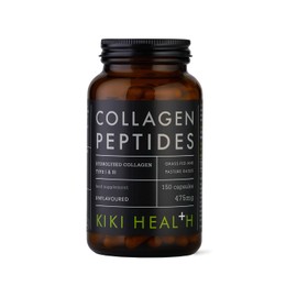 KIKI Health Bovine Collagen Peptides Capsules | 100% Hydrolyzed Supplement for Healthy Skin, Nails, Hair, Bones & Joints | Pure Unflavored Paleo & Keto-Friendly Supplements – 150 Vegicaps