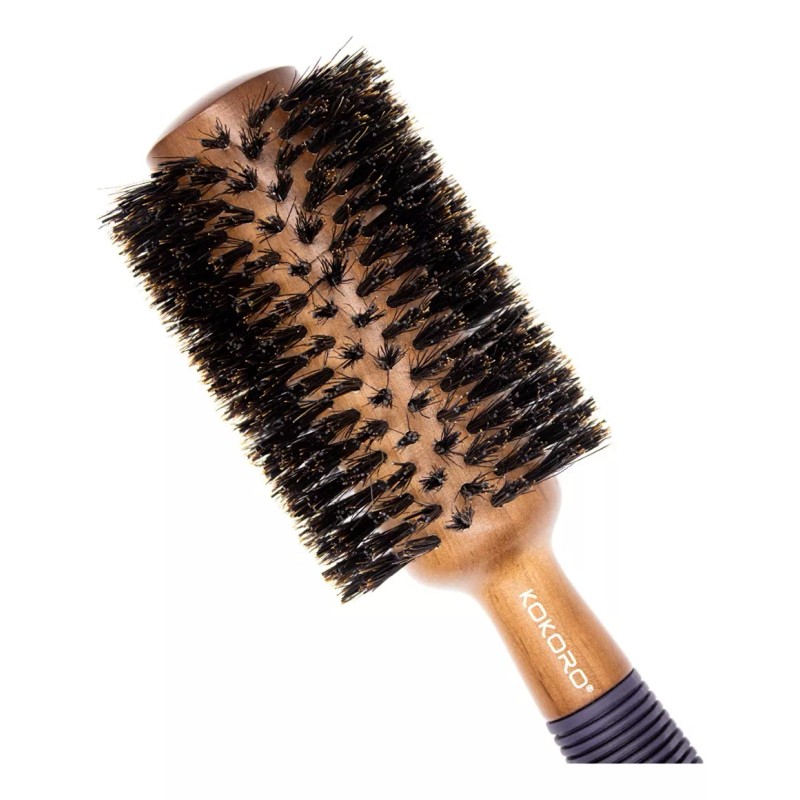 Kokoro Cepillo Cerda Natural Kokoro Ø70 Color Negro